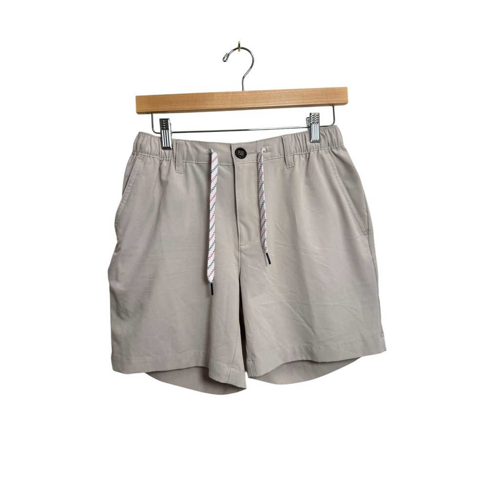 Chubbies Everywear Shorts Mens Small Tan Khaki 6 Inch Inseam Performance Stretch